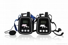 Wireless Tour Guide System 2pc(Transmitter+Receiver)