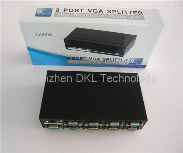 VGA Splitter 1x8 VGA Splitter