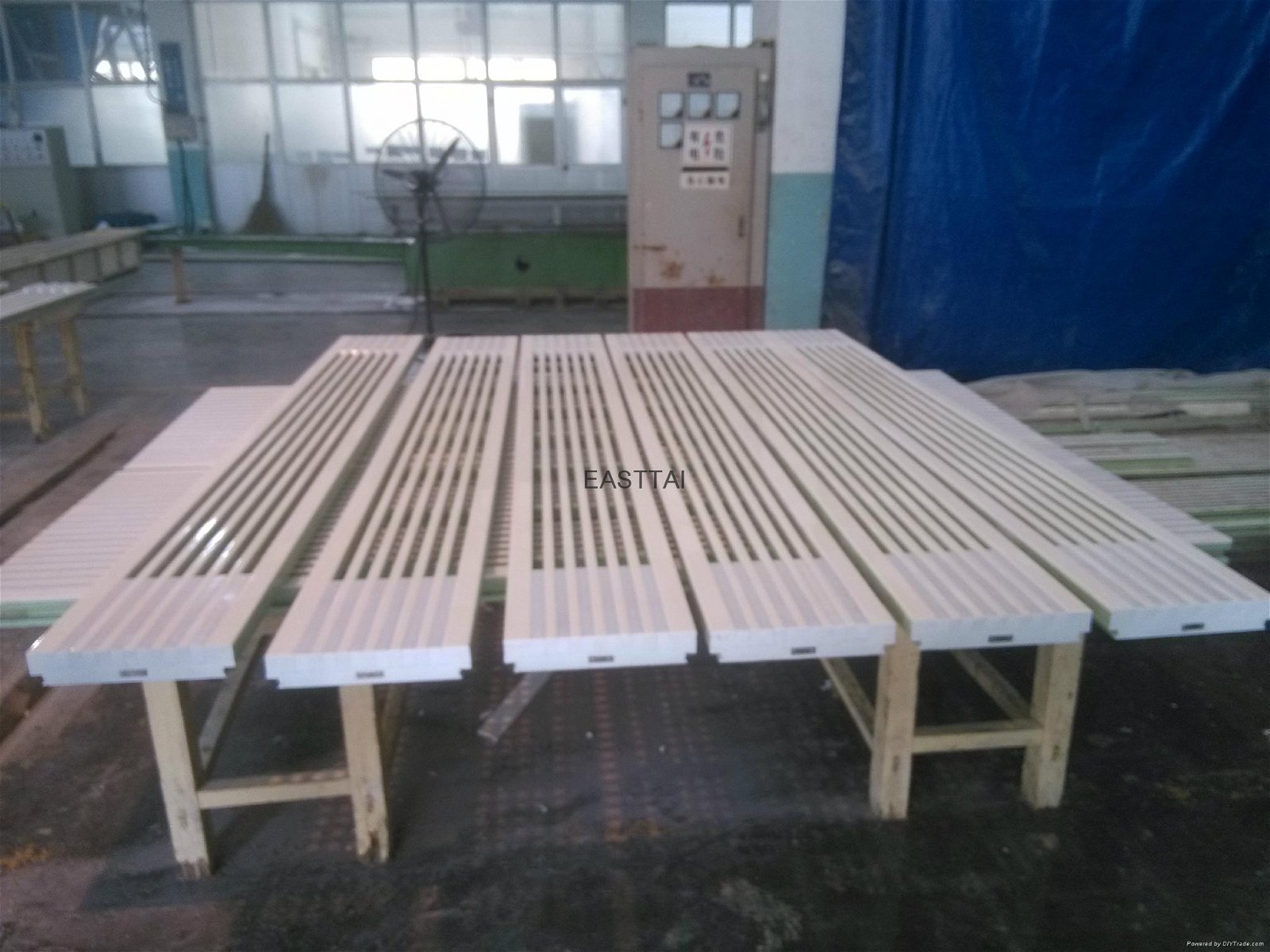 Dewatering elements forming board vacuum suction box 3