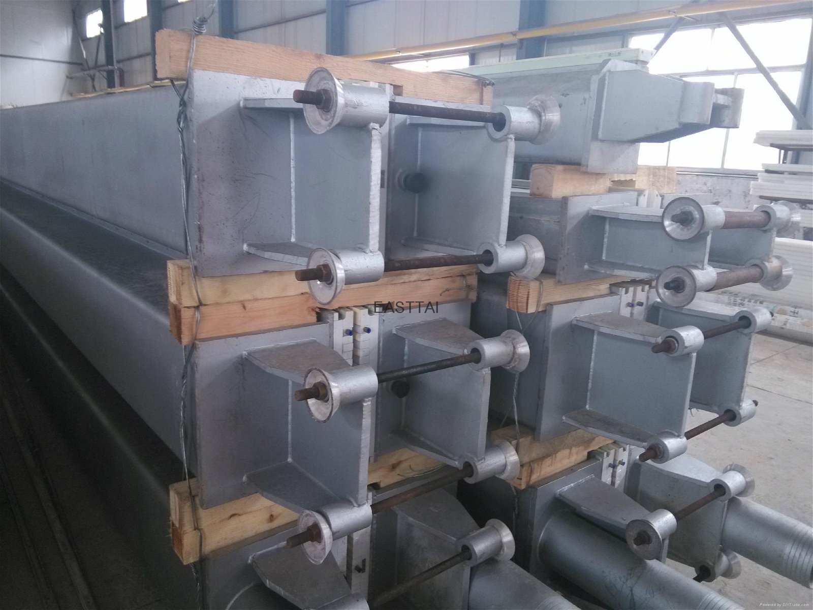 Dewatering elements forming board vacuum suction box 2