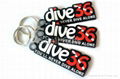 Soft pvc rubber keychain for promotional gifts 3