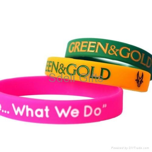 Promotional Silicone Bracelets for awareness 3