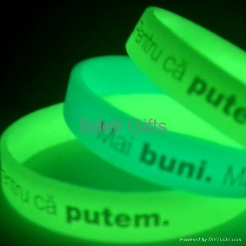 Promotional Silicone Bracelets for awareness 5