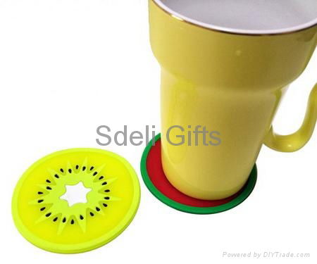 soft pvc cup pad coaster 4