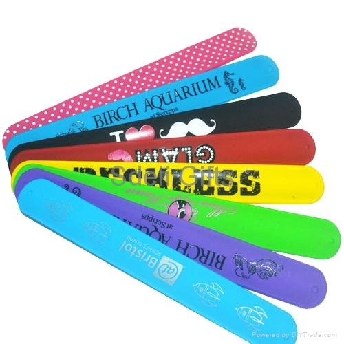 siicone snap on wristband rolling ruler promotional gifts 2