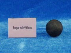 Forged grinding media ball 60mm