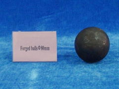 Forged grinding media ball 80mm