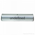 Silver aluminum teardrop pull up display roll up banner stand 1