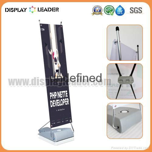 Outdoor X banner Stand with watertank 2