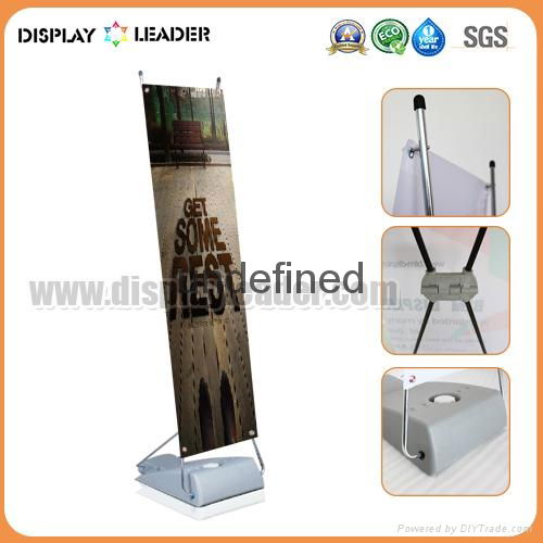 Outdoor X banner Stand with watertank 3