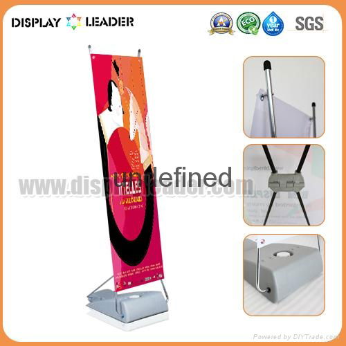 Outdoor X banner Stand with watertank 4