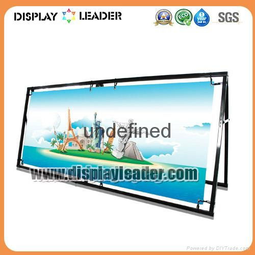 Steel Outdoor Double Sided Black A Frame Board 4