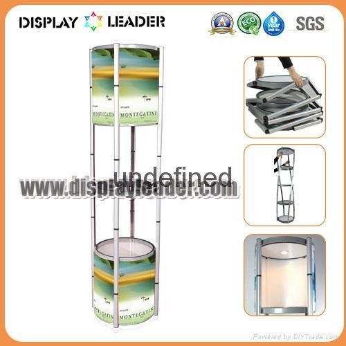 Spiral Showcase Portable Display  Rack Promotion Counter 