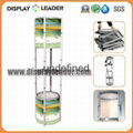 Spiral Showcase Portable Display  Rack Promotion Counter 