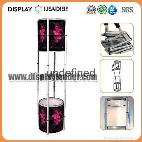 Spiral Showcase Portable Display  Rack Promotion Counter  3