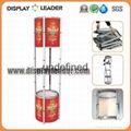 Spiral Showcase Portable Display  Rack Promotion Counter  5