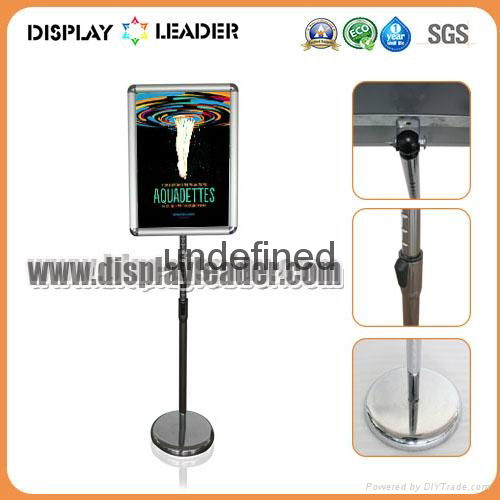 A4 Aluminum Sign Holder Advertising Display Frame Stand 2