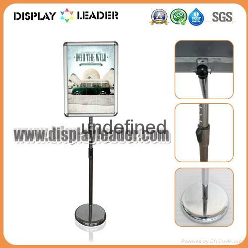 A4 Aluminum Sign Holder Advertising Display Frame Stand 5