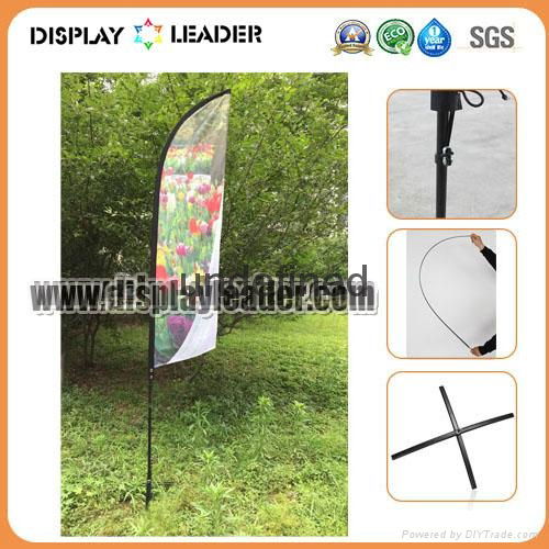 Advertising Flying Feather Blade Flag Banner 3