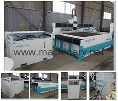 3000*2000 mm bridge  type waterjet cutting machine with 420Mpa pump 