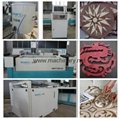 1200*1000mm cantilever type smallest waterjet cutting machine with 420Mpa pump 