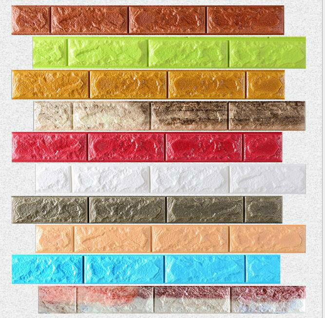 new XPE faux brick wall panels 3D korean style decoration wall panels