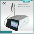 30w 980nm laser vein removal machine for