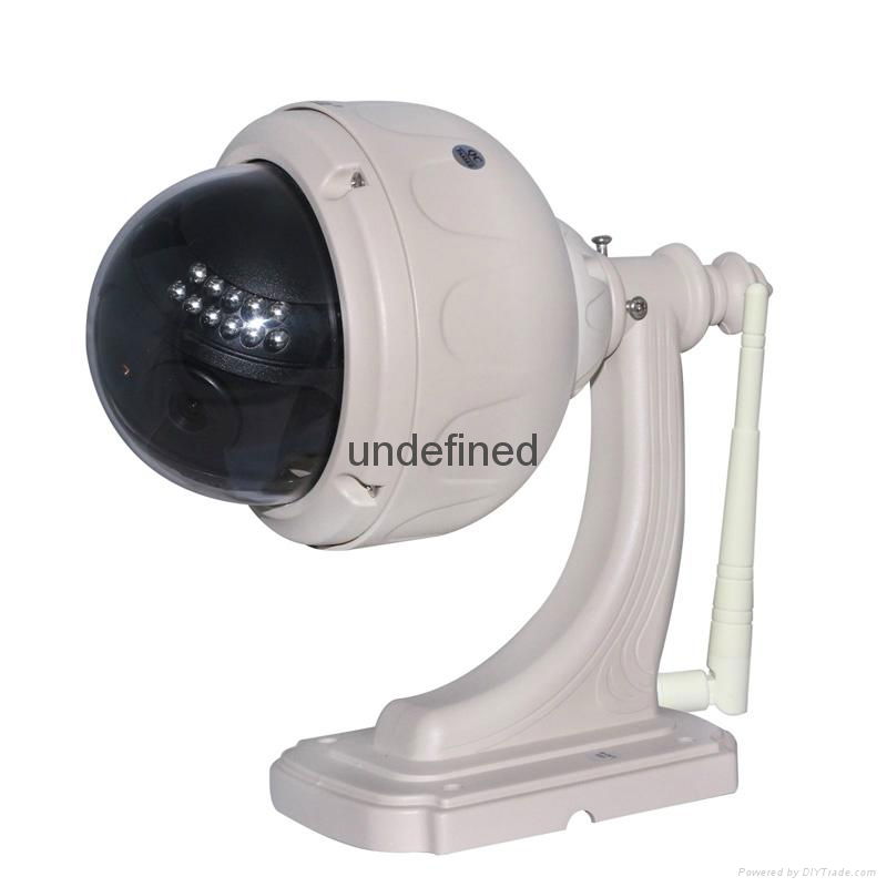 Outdoor p2p ip wifi 3g dome ip camera 4