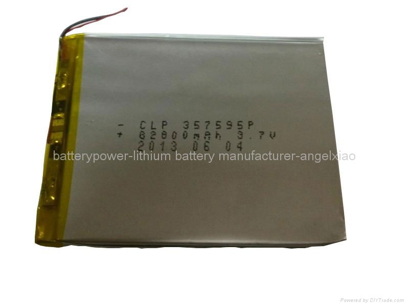 Lithium 11.1V 1100mAh li polymer battery rechargeable battery mid battery 3