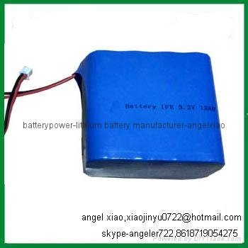 6V 1.5AH lifepo4 battery solar lamp battery 2