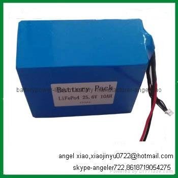 Distribution automation system 24v 10ah rechargeable battery lifepo4