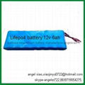 Distribution automation system 24v 10ah rechargeable battery lifepo4 3