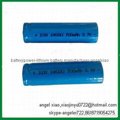 li ion battery 3.7v 2200mah 18650 cell