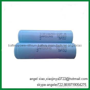 Samsung original battery SDI18650-22P 3.7V 2.2AH