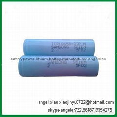 Samsung original battery SDI18650-22P 3.7V 2.2AH