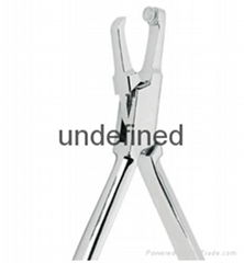 dental orthodontic posterior band removing plier 