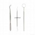 dental tweezer and mirror