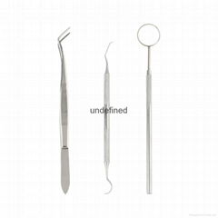 dental tweezer and mirror 