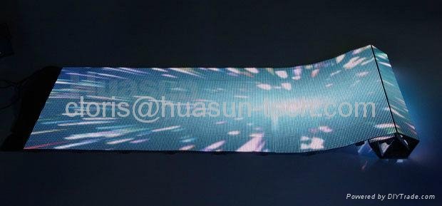 Flexible LED Curtain p4mm soft led screen 3