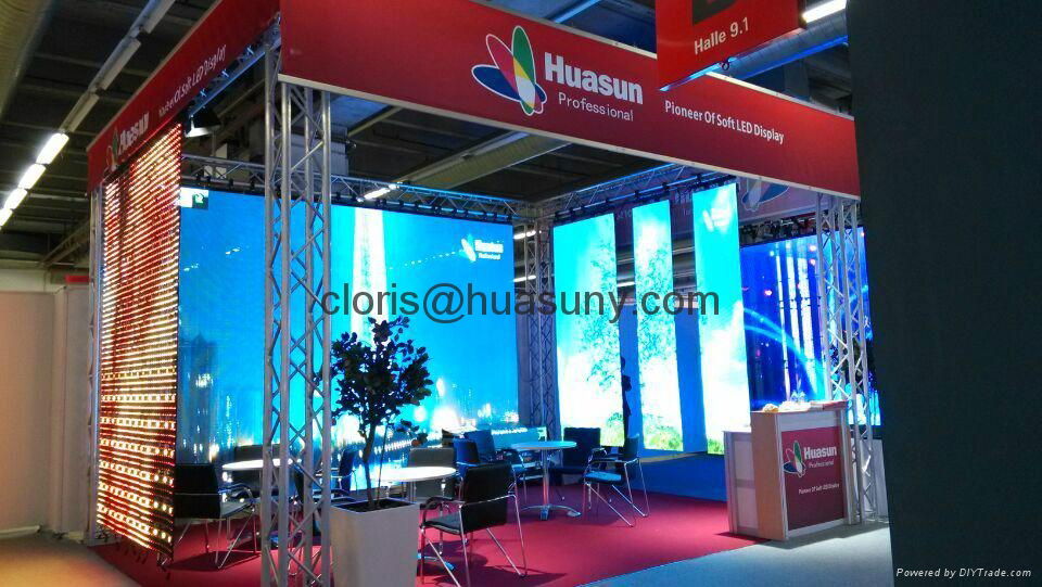 Large LED Wall Flexible LED Screen p6 Galaxias-6 3