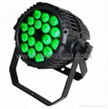 18x10W rgbw 4in1 outdoor LED Par 64 Light