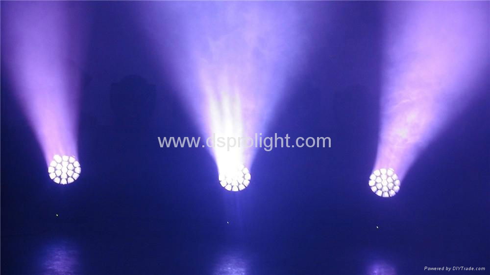 19pcs 12W LED Moving Head similar to Sharpy B-EYE for disco club light 3