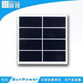 Desunpv solar light supply sunpower efficiency PET laminated small panel 1