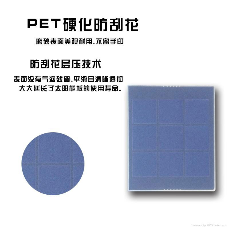 Desunpv solar light supply sunpower efficiency PET laminated small panel 4