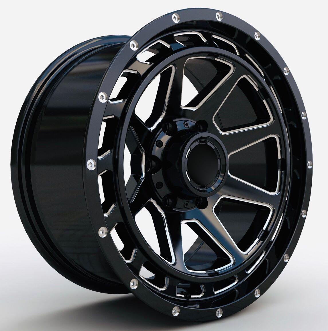 Aluminum Alloy Wheels-6x139.7 2