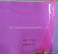 pvc transprent colored film