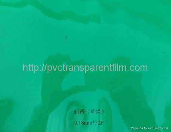 pvc transprent colored film 2