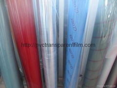 pvc transprent film in roll