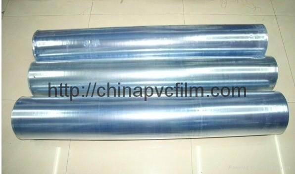 pvc normal clear film for packing material 2