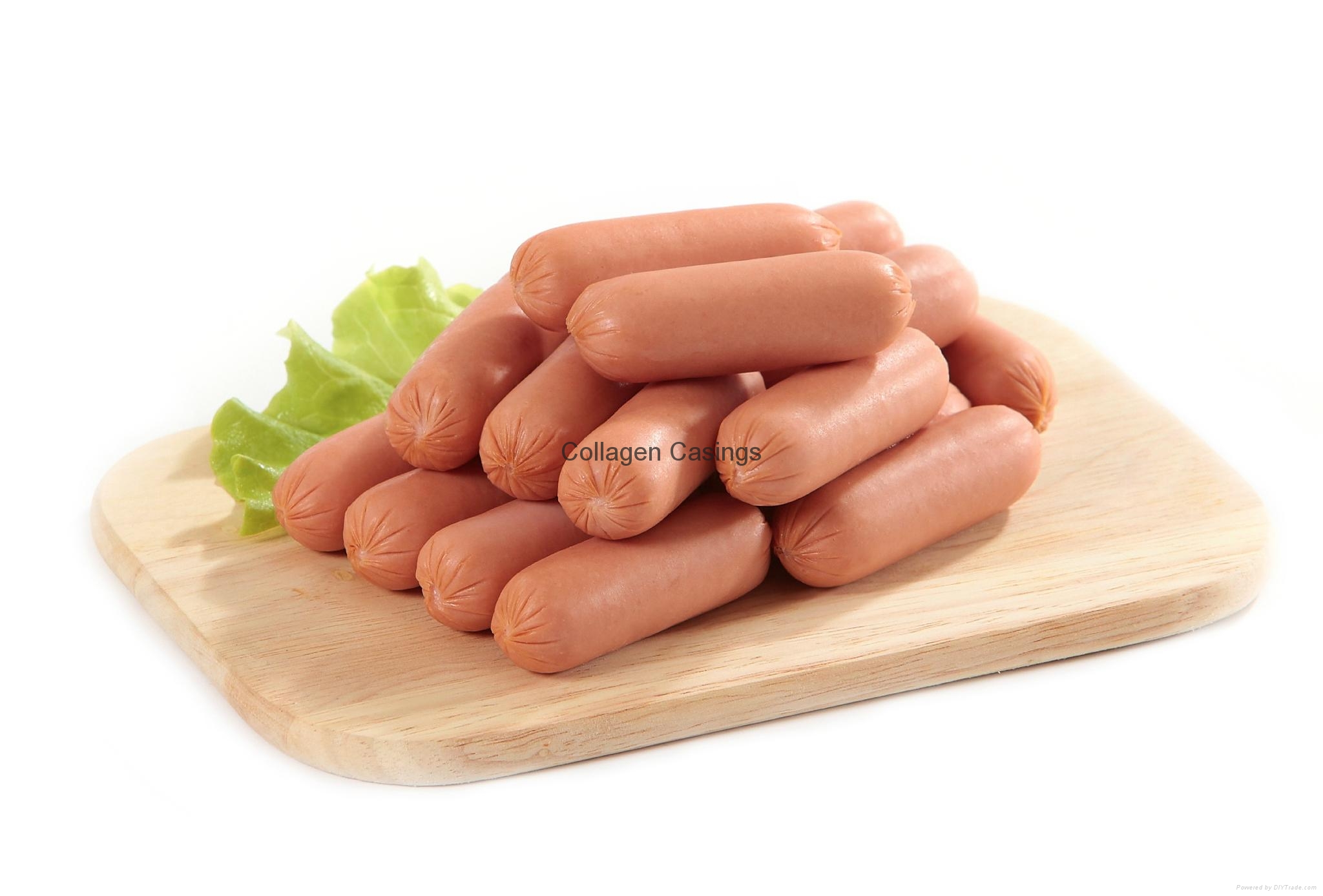 Durable halal artificial sausage casing F009 FANCY (China Trading